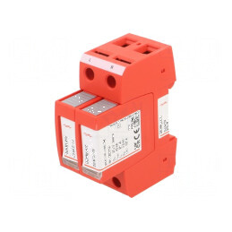 Limitator de supratensiuni Tip 2 Poli: 1 NPE 20kA -40÷80°C | Electronic-mag.ro | Componente Electronice