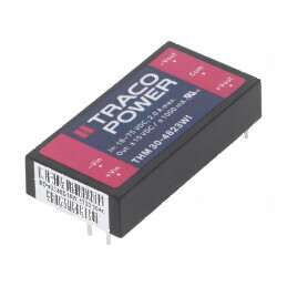 Convertor DC/DC 30W dual output 15VDC/-15VDC | Electronic-mag.ro | Componente Electronice