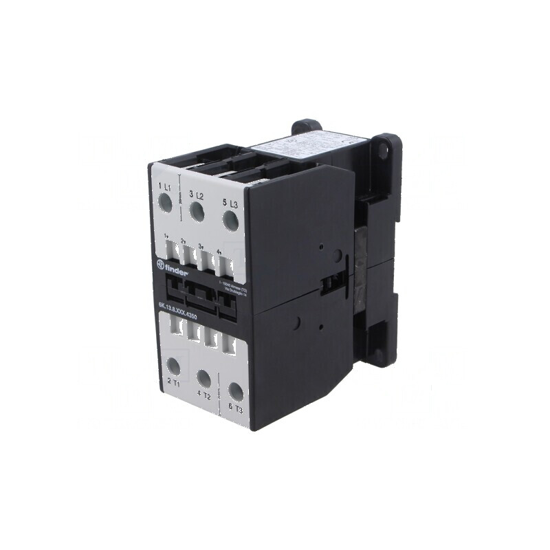 Contactor 3-polar NO x3 24VAC 50A DIN Rail 6K H: 110mm | Electronic-mag.ro | Componente Electronice