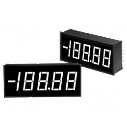 Voltmetru digital pentru montare pe panou LCD | Electronic-mag.ro | Componente Electronice