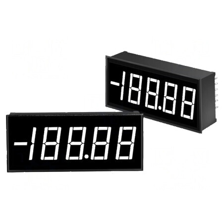 Voltmetru digital pentru montare pe panou LCD | Electronic-mag.ro | Componente Electronice