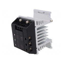 Releu semiconductor trifazat 40A Uîntrerup 48 ÷ 480VAC | Electronic-mag.ro | Componente Electronice
