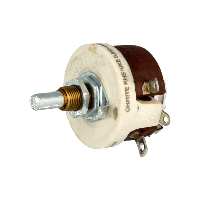 Potențiometru axial 10kΩ 25W 6,35mm | Electronic-mag.ro | Componente Electronice