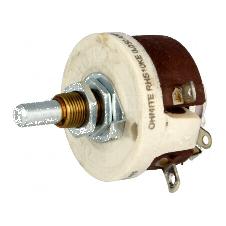 Potențiometru axial 10kΩ 25W 6,35mm | Electronic-mag.ro | Componente Electronice