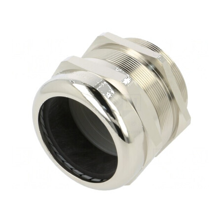 Garnitură de etanşare cu împământare M63 1,5 IP68 din alamă | Electronic-mag.ro | Componente Electronice