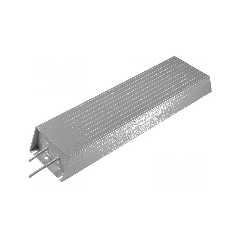 Rezistor bobinat cu radiator 100Ω 1kW 50x100x400mm | Electronic-mag.ro | Componente Electronice