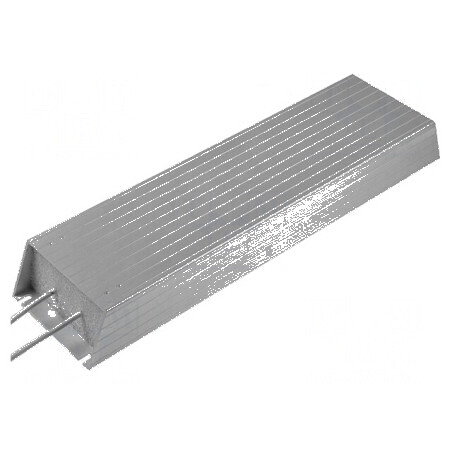 Rezistor bobinat cu radiator 100Ω 1kW 50x100x400mm | Electronic-mag.ro | Componente Electronice