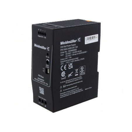 Alimentator pulsatoriu pentru şină DIN 240W 24VDC 10A | Electronic-mag.ro | Componente Electronice