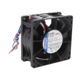 Ventilator axial DC 48VDC 80x80x38mm 220m3/h 71dBA | Electronic-mag.ro | Componente Electronice