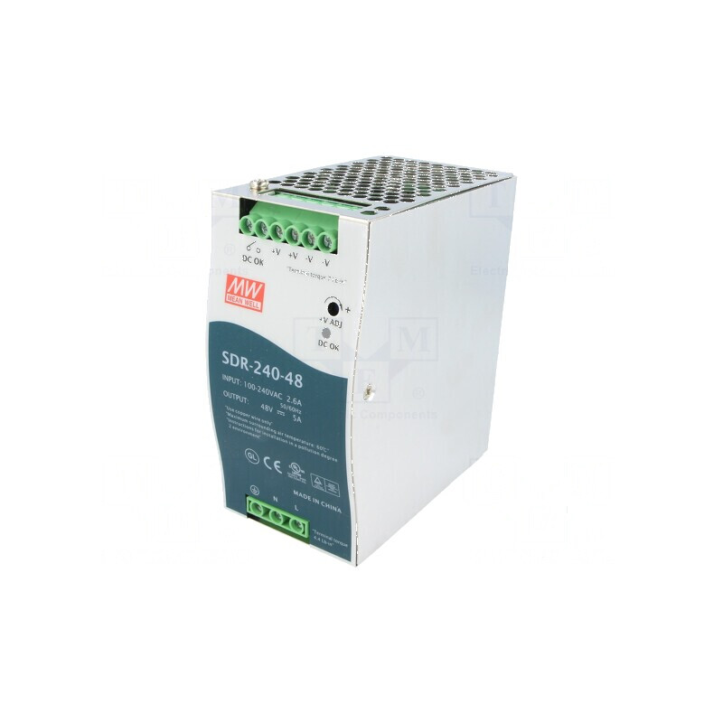 Alimentator pulsatoriu 240W 48VDC 5A DIN 1 | Electronic-mag.ro | Componente Electronice Alimentator pulsatoriu 240W 48VDC 5A DIN 1 | Electronic-mag.ro | Componente Electronice