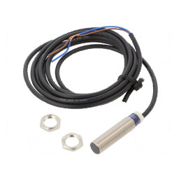 Senzor inductiv cu 2 cabluri NC 0-4mm 24-240VAC M12 | Electronic-mag.ro | Componente Electronice