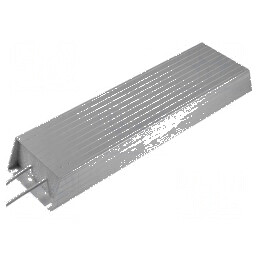 Rezistor bobinat cu radiator 1kΩ 1kW 50x100x400mm | Electronic-mag.ro | Componente Electronice
