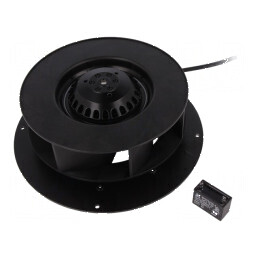Ventilator AC radial 230VAC Ø235x87mm 390m3/h 60dBA bilă | Electronic-mag.ro | Componente Electronice