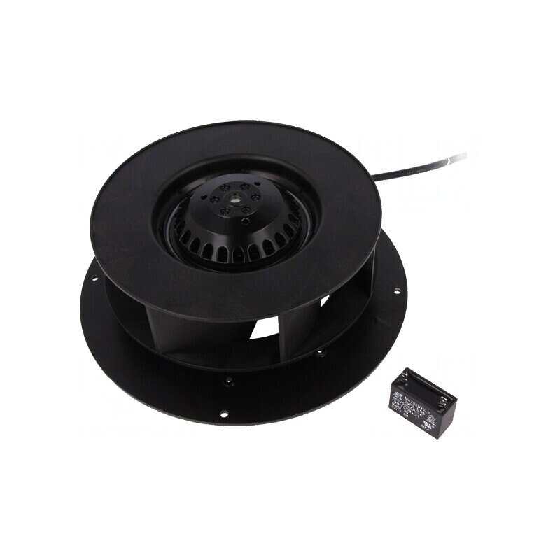 Ventilator AC radial 230VAC Ø235x87mm 390m3/h 60dBA bilă | Electronic-mag.ro | Componente Electronice
