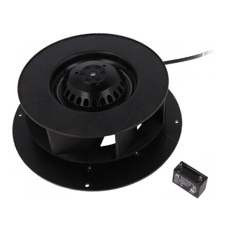 Ventilator AC radial 230VAC Ø235x87mm 390m3/h 60dBA bilă | Electronic-mag.ro | Componente Electronice