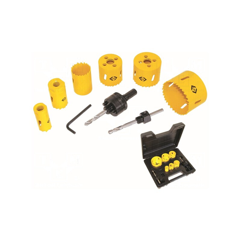 Set de burghie pentru găurit în lemn variate dimensiuni - 8 bucăți | Electronic-mag.ro | Componente Electronice