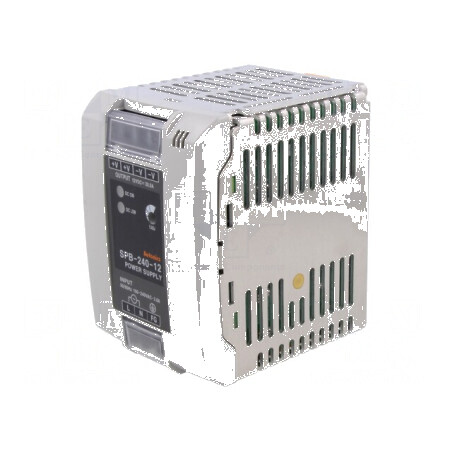 Alimentator pulsatoriu pentru şină DIN 240W 12VDC 20A IP20 | Electronic-mag.ro | Componente Electronice
