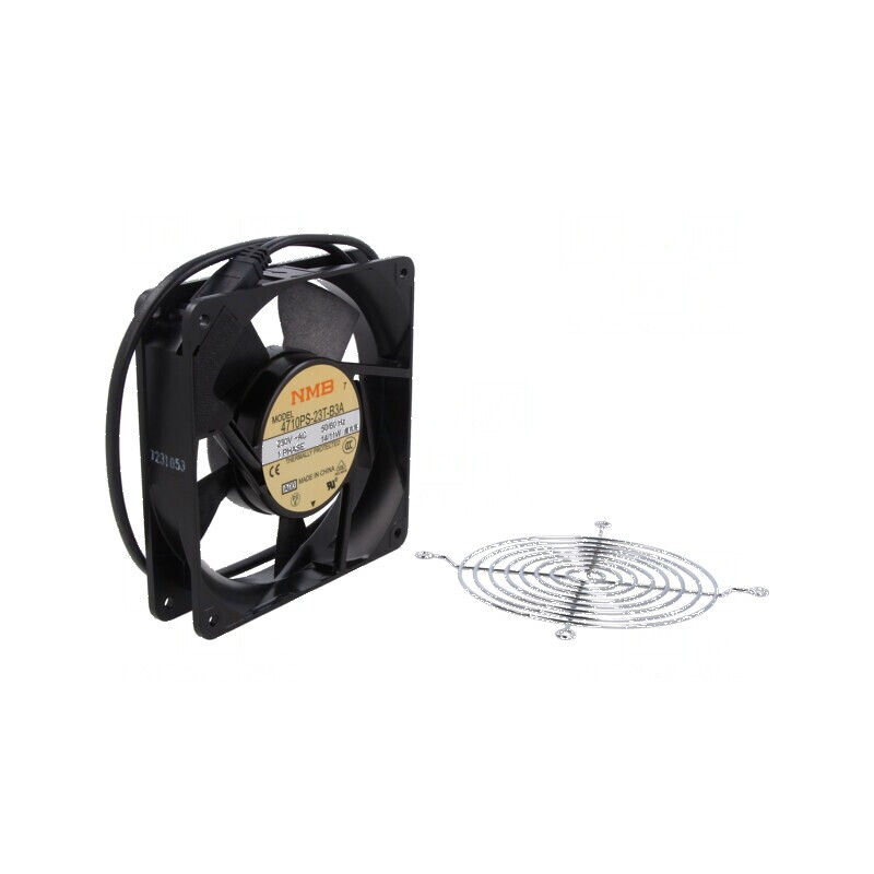 Ventilator axial 230VAC 108m3/h 34dBA | Electronic-mag.ro | Componente Electronice