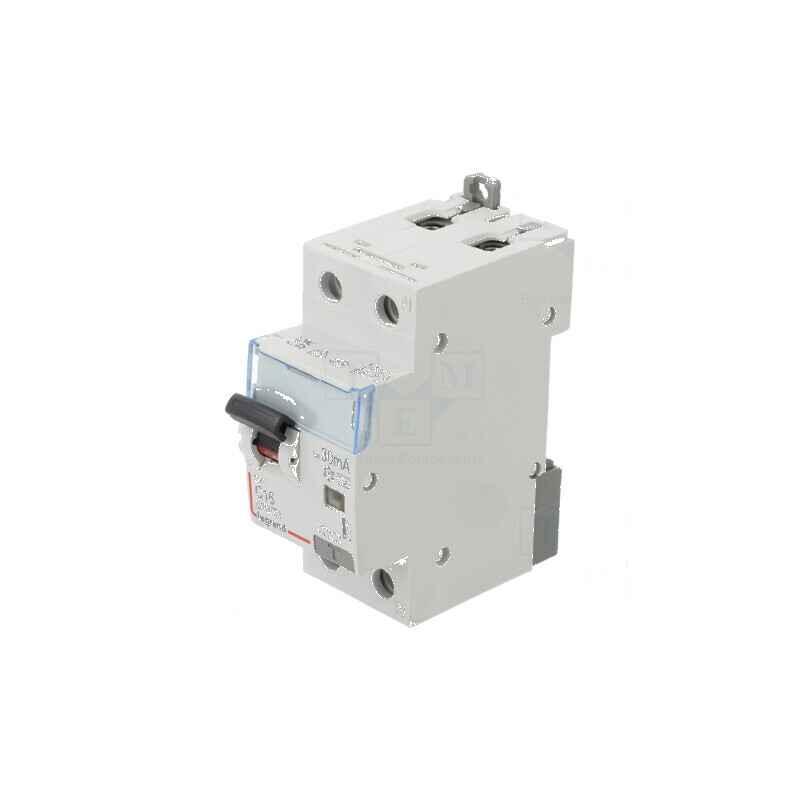 Întrerupător RCBO Inom: 16A Ires: 30mA Poli: 2 400VAC IP20 | Electronic-mag.ro | Componente Electronice