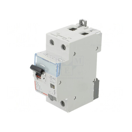 Întrerupător RCBO Inom: 16A Ires: 30mA Poli: 2 400VAC IP20 | Electronic-mag.ro | Componente Electronice