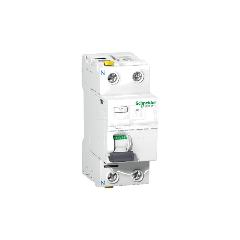 Întrerupător RCBO Inom: 25A Ires: 30mA Curent de supratens: 3kA - Întrerupător electric compact | Electronic-mag.ro | Componente Electronice