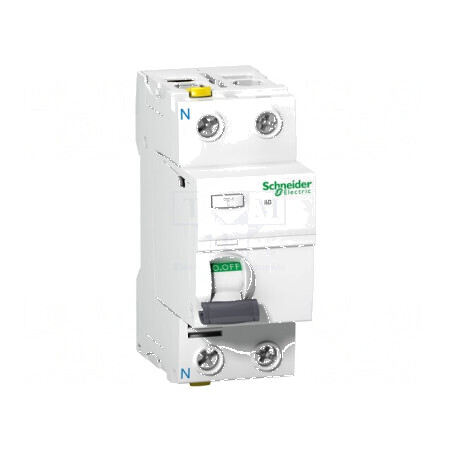 Întrerupător RCBO Inom: 25A Ires: 30mA Curent de supratens: 3kA - Întrerupător electric compact | Electronic-mag.ro | Componente Electronice