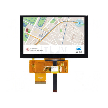 Afişaj TFT 5 inch LED cu rezoluţie 800x400 | Electronic-mag.ro | Componente Electronice