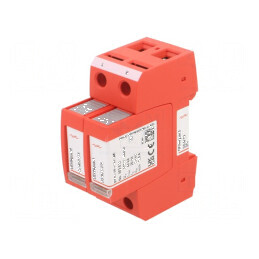 Limitator de supratensiuni Tip 2 Poli: 1 NPE 20kA -40÷80°C | Electronic-mag.ro | Componente Electronice