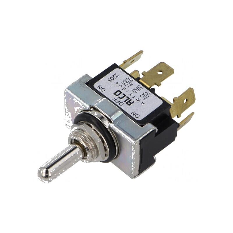 Comutator basculant cu 3 poziții - ON-OFF-(ON) | Electronic-mag.ro | Componente Electronice