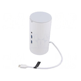 Hub USB 3.0 alb, 12 porturi | Electronic-mag.ro | Componente Electronice