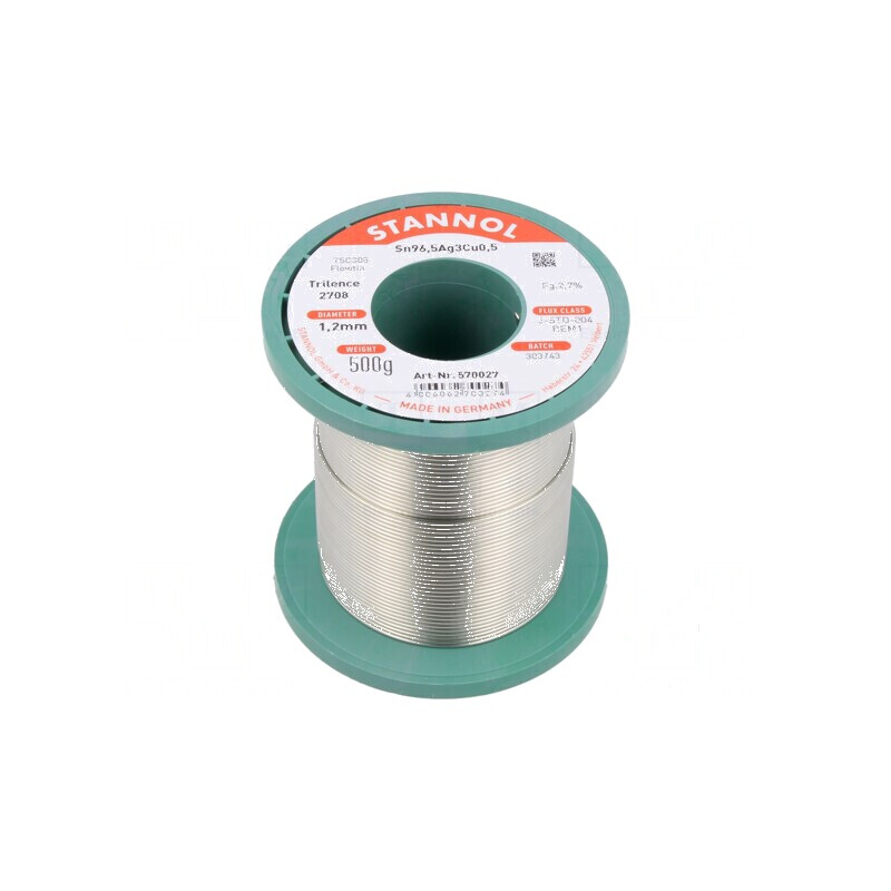 Cositor fără plumb 500g 1,2mm 2,7% | Electronic-mag.ro | Componente Electronice