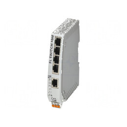 Switch Ethernet neadministrabil cu 5 porturi RJ45 | Electronic-mag.ro | Componente Electronice
