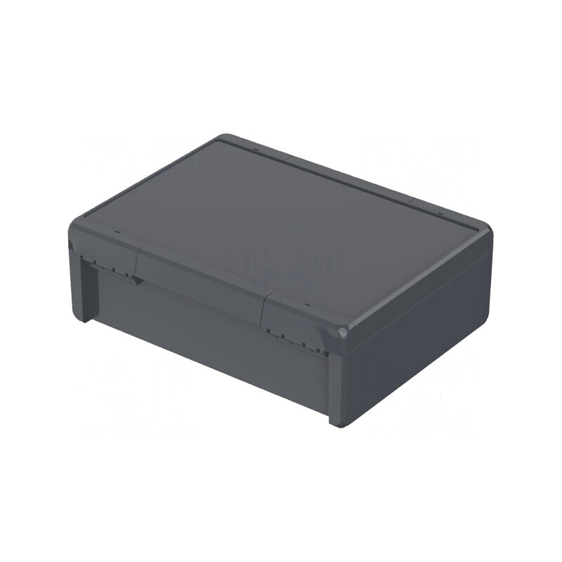 Carcasă universală BOCUBE ABS grafit | Electronic-mag.ro | Componente Electronice
