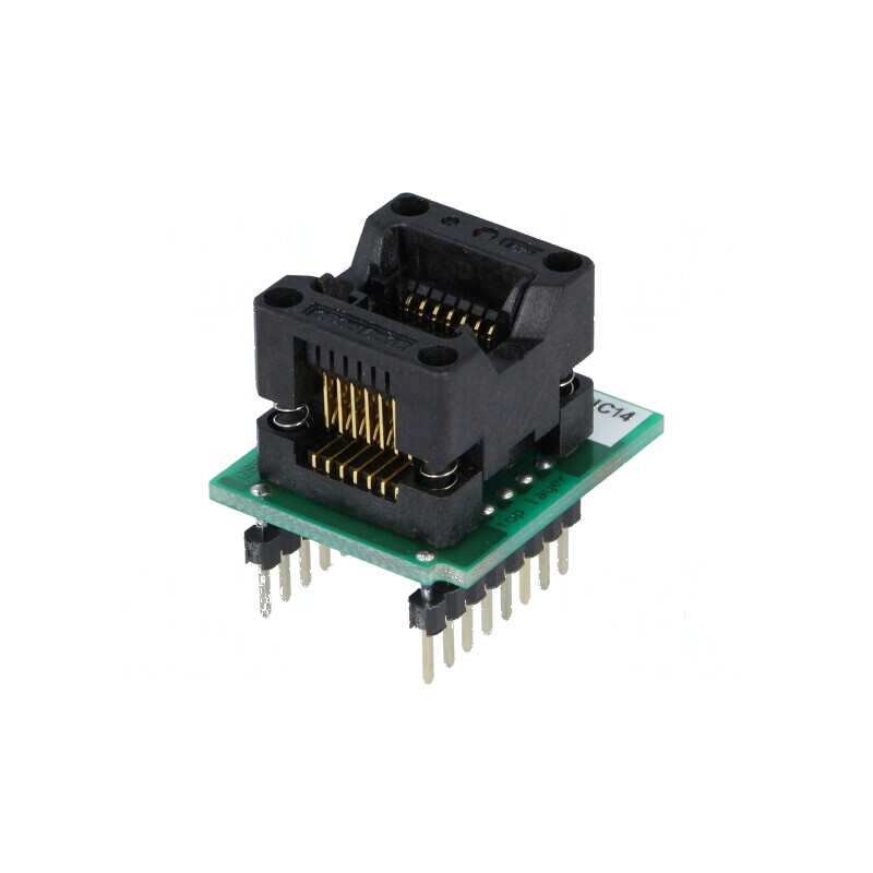 Adaptor DIL14-SO14 150mils - Conector de adaptare | Electronic-mag.ro | Componente Electronice