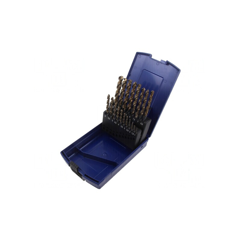 Burghie cu cobalt pentru metal - Set de 19 bucăți | Electronic-mag.ro | Componente Electronice Burghie cu cobalt pentru metal - Set de 19 bucăți | Electronic-mag.ro | Componente Electronice