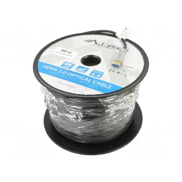 Cablu HDMI 2.0 HDMI mufă din ambele părţi 80m negru | Electronic-mag.ro | Componente Electronice