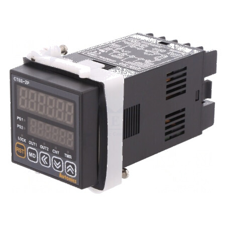 Contor electronic LED x2 SPST CT | Electronic-mag.ro | Componente Electronice
