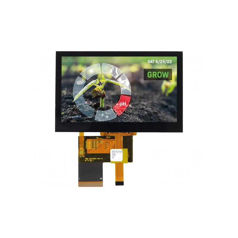 Afişaj TFT 4,3 inch LED RGB | Electronic-mag.ro | Componente Electronice