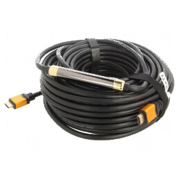 Cablu HDMI cu amplificator HDMI mufă din ambele părţi | Electronic-mag.ro | Componente Electronice