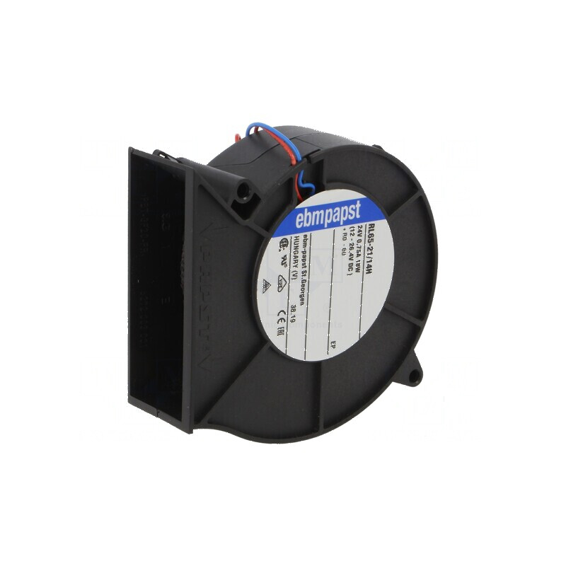 Ventilator DC blower 24VDC 97x94x33mm 60m3/h 69dBA | Electronic-mag.ro | Componente Electronice