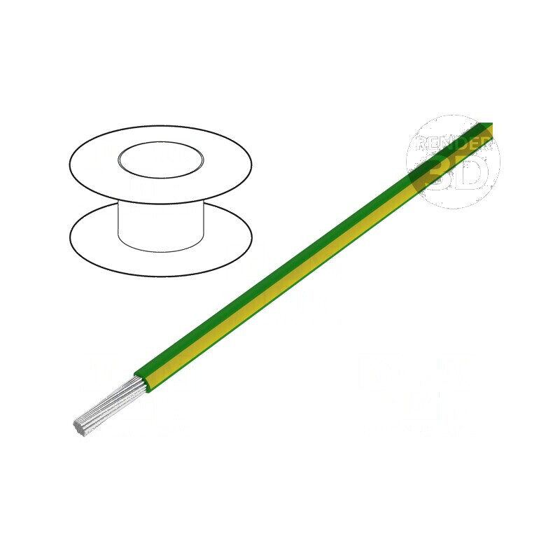 Cablu EcoWire Metric litat Cu 0,25mm2 MPPE 600V 100m | Electronic-mag.ro | Componente Electronice