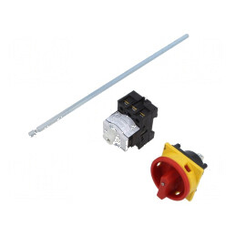 Separator-întrerupător 3P 25A cu 2 poziții stabile | Electronic-mag.ro | Componente Electronice