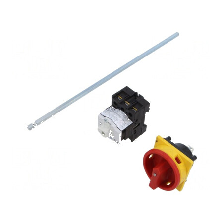 Separator-întrerupător 3P 25A cu 2 poziții stabile | Electronic-mag.ro | Componente Electronice