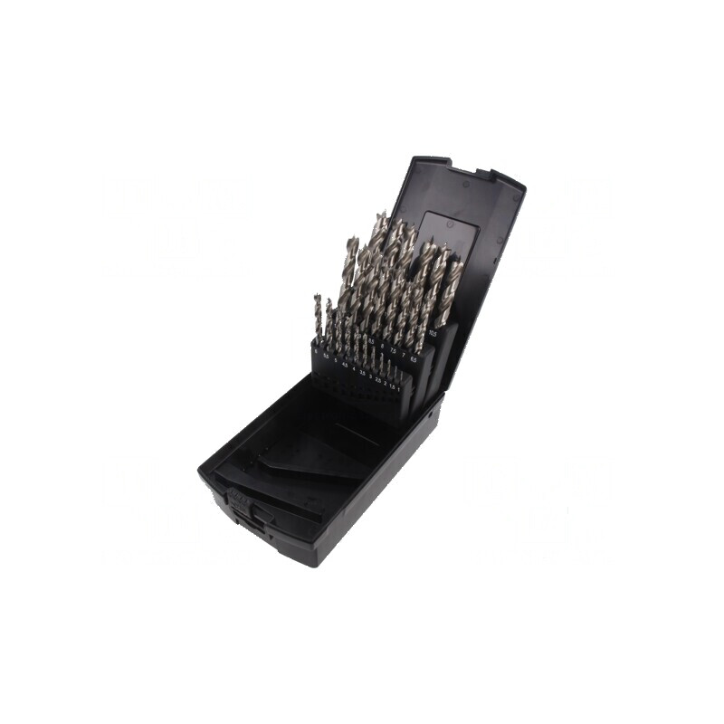 Set de burghie cu cobalt 25 buc. | Electronic-mag.ro | Componente Electronice