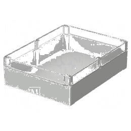 Carcasă universală IP66 230x300x85 mm | Electronic-mag.ro | Componente Electronice