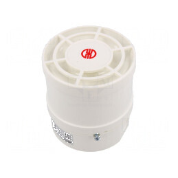 Sirenă acustică IP65 albă | Electronic-mag.ro | Componente Electronice