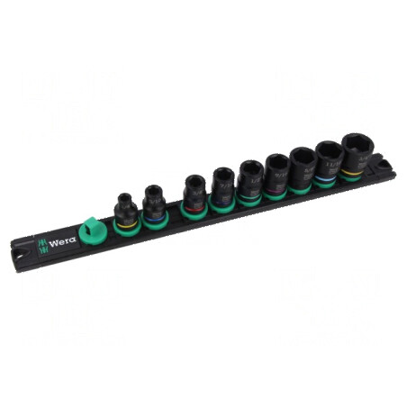 Set chei tubulare cu impact 3/8" Fixare 6-puncte | Electronic-mag.ro | Componente Electronice