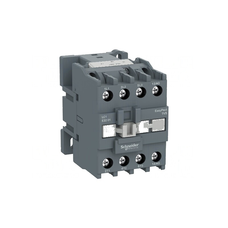 Contactor cu 3 poli și 3 contacte auxiliare - 220VAC 38A | Electronic-mag.ro | Componente Electronice
