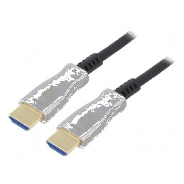 Cablu HDMI HDCP 2.2, HDMI 2.1, PVC negru | Electronic-mag.ro | Componente Electronice