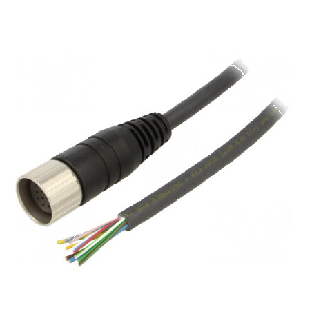Conector M23 mufă PIN 12 mamă IP67 | Electronic-mag.ro | Componente Electronice